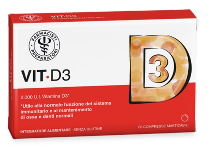 LFP VITAMINA D3 60 COMPRESSE - Dolomiti e Natura