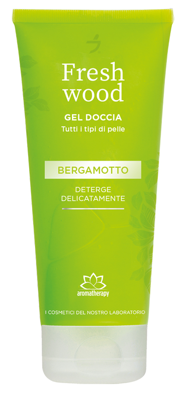 LABORATORIO DELLA FARMACIA ESSENZIA GEL DOCCIA FRESH WOOD 200 ML - Dolomiti e Natura