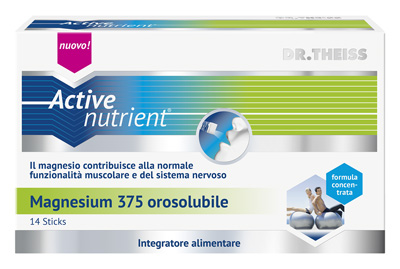THEISS ACTIVE NUTRIENT MAGNESIUM 375 14 STICK OROSOLUBILI - Dolomiti e Natura