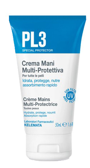 PL3 CREMA MANI MULTI PROTETTIVA 50 ML - Dolomiti e Natura