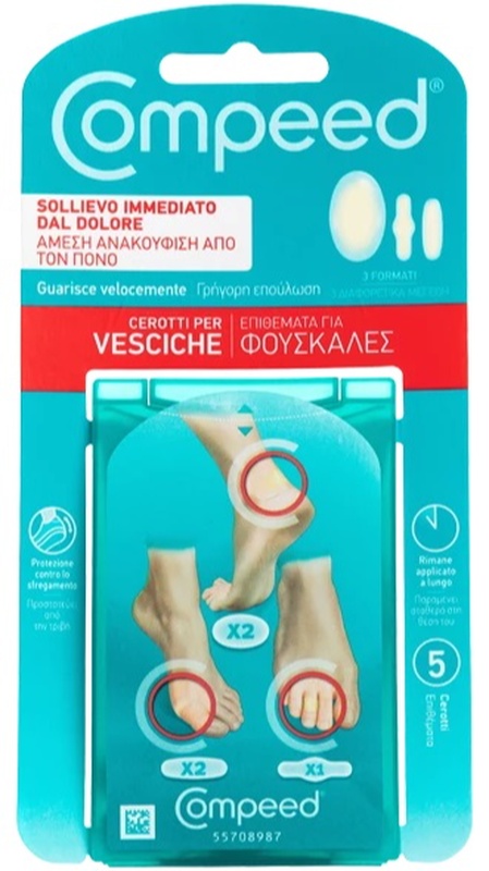 Compeed Cerotti Per Vesciche Misto 5 Pezzi - Dolomiti e Natura