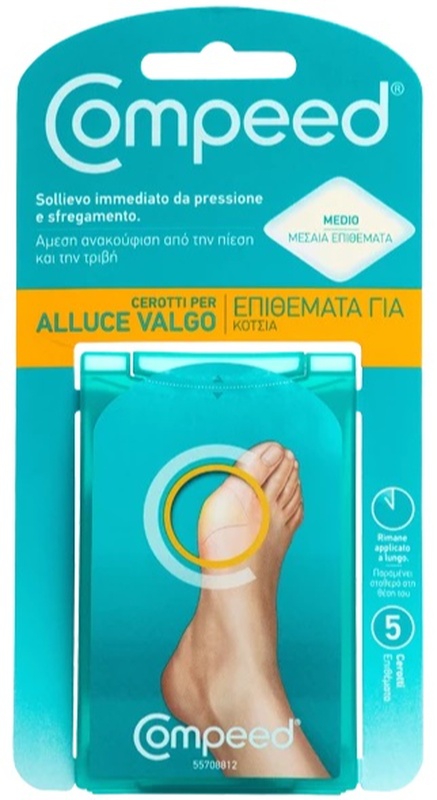 COMPEED CEROTTI PER ALLUCE VALGO 5 PEZZI - Dolomiti e Natura
