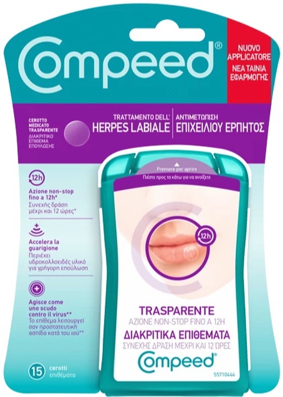 Compeed Herpes Labiale 15 Pezzi - Dolomiti e Natura