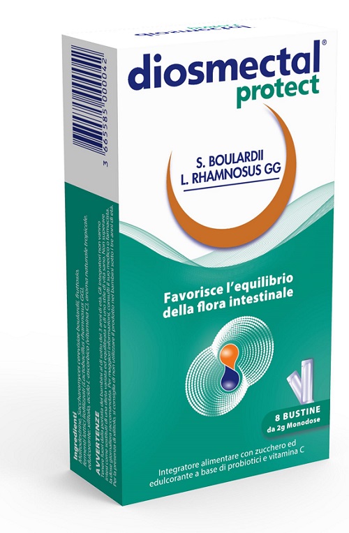 DIOSMECTAL PROTECT 8 BUSTINE OROSOLUBILI 2 G - Dolomiti e Natura