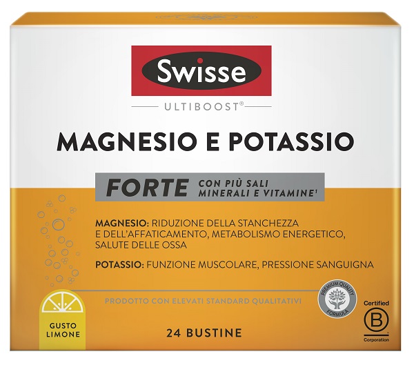 SWISSE MAGNESIO POTASSIO FORTE 24 BUSTINE - Dolomiti e Natura