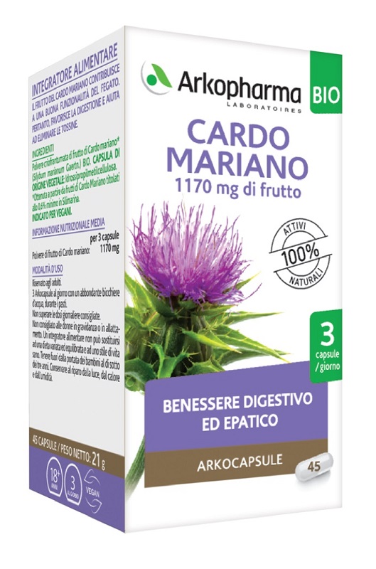 ARKO CAPSULE CARDO MARIANO 45 CAPSULE BIO - Dolomiti e Natura