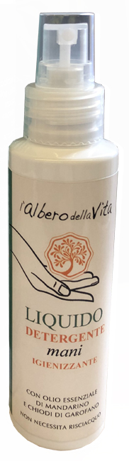 L'ALBERO DELLA VITA LIQUIDO DETERGENTE MANI IGIENIZZANTE SPRAY 100 ML - Dolomiti e Natura