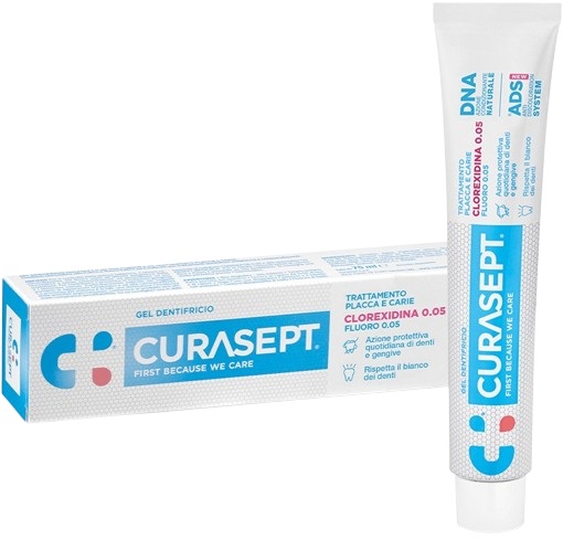 CURASEPT DENTIFRICIO 0,05 75 ML ADS+DNA - Dolomiti e Natura