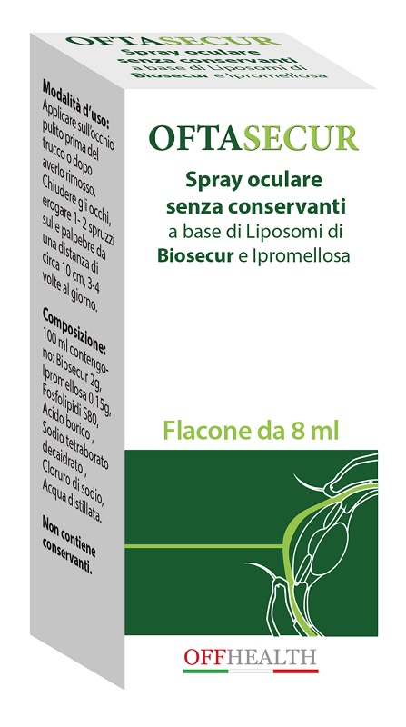 OFTASECUR BIOSECUR SPRAY OCULARE 8 ML - Dolomiti e Natura