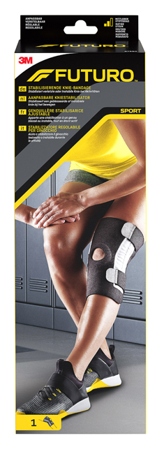STABILIZZATORE REGOLABILE PER GINOCCHIO FUTURO SPORT - Dolomiti e Natura