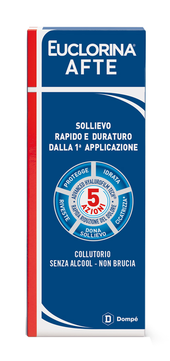 EUCLORINA AFTE COLLUTORIO 120 ML - Dolomiti e Natura