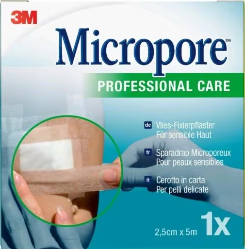CEROTTO IN CARTA MICROPORE SURGICAL TAPE M5X25MM DISPENSER - Dolomiti e Natura