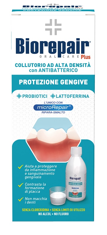 BIOREPAIR ORAL CARE PLUS COLLUTORIO PROTEZIONE GENGIVE 250 ML - Dolomiti e Natura