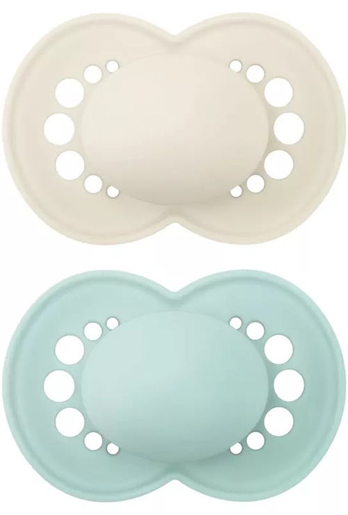 MAM SUCCHIETTO ORIGINAL NIGHT 16+ SILICONE NEUTRO 2 PEZZI - Dolomiti e Natura