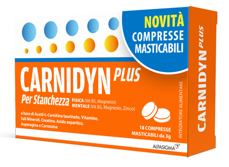 CARNIDYN PLUS 18 COMPRESSE MASTICABILI - Dolomiti e Natura