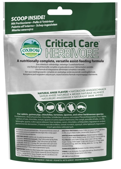 CRITICAL CARE HERBIVORE 141 G - Dolomiti e Natura