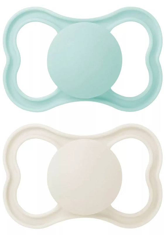MAM AIR SUCCHIETTO 6+ MESI SILICONE NEUTRO 2 PEZZI - Dolomiti e Natura