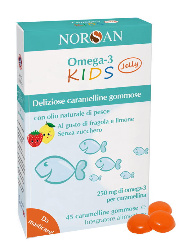 NORSAN OMEGA 3 KIDS 45 CARAMELLINE GOMMOSE - Dolomiti e Natura