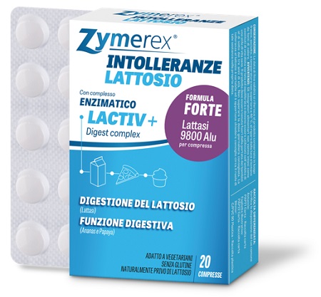 ZYMEREX INTOLLERANZE LATTOSIO 20 COMPRESSE RIVESTITE - Dolomiti e Natura