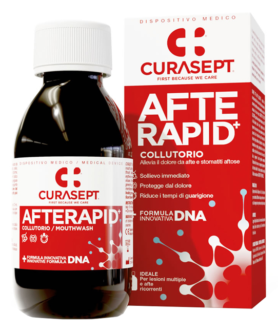 CURASEPT COLLUTORIO AFTE RAPID DNA 125 ML - Dolomiti e Natura