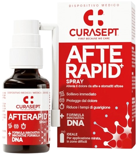 CURASEPT SPRAY AFTE RAPID DNA 15 ML - Dolomiti e Natura
