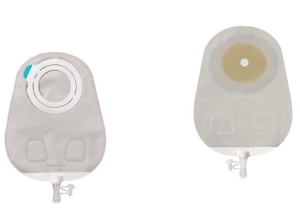 SENSURA MIO FLEX SISTEMA 2 PEZZI CON AGGANCIO ADESIVO SACCA MULTICHAMBER PER UROSTOMIA TRASPARENTE 50MM DA 550 ML 30 PEZZI - Dolomiti e Natura