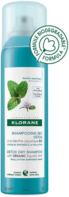 KLORANE SHAMPOO SECCO MENTA 150 ML - Dolomiti e Natura