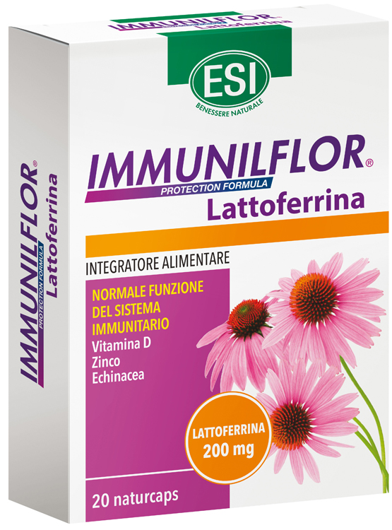 ESI IMMUNILFLOR LATTOFERRINA 20 NATURCAPS - Dolomiti e Natura