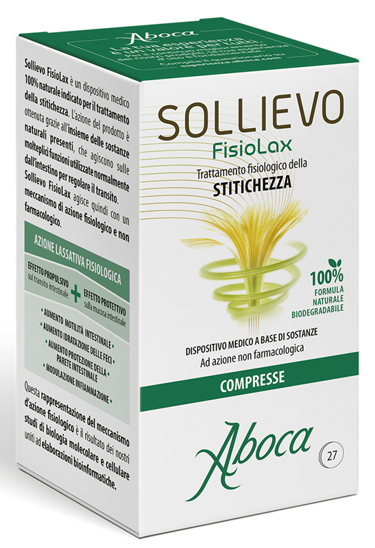 Aboca Sollievo FisioLax 27 Compresse - Dolomiti e Natura