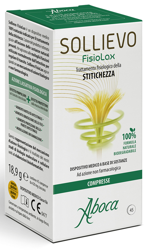Aboca Sollievo FisioLax 45 Compresse - Dolomiti e Natura