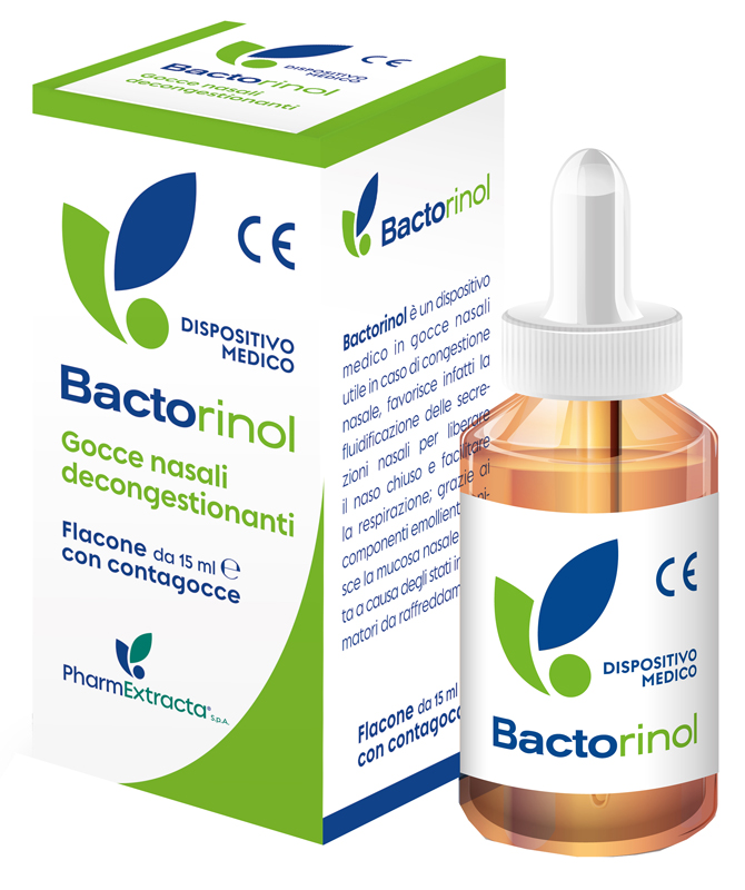BACTORINOL GOCCE NASALI DECONGESTIONANTI 15 ML - Dolomiti e Natura