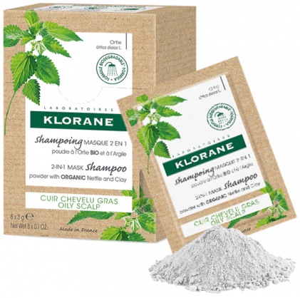 KLORANE SHAMPOO MASCHERA LAVANTE POLVERE ORTICA 8 BUSTINE 3 G - Dolomiti e Natura