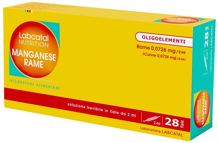 LABCATAL NUTRITION MANGANESE/RAME 28 FIALE 2 ML - Dolomiti e Natura