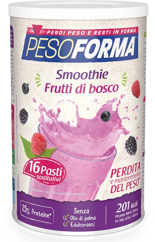 PESOFORMA SMOOTHIE FRUTTI BOSCO 436 G - Dolomiti e Natura