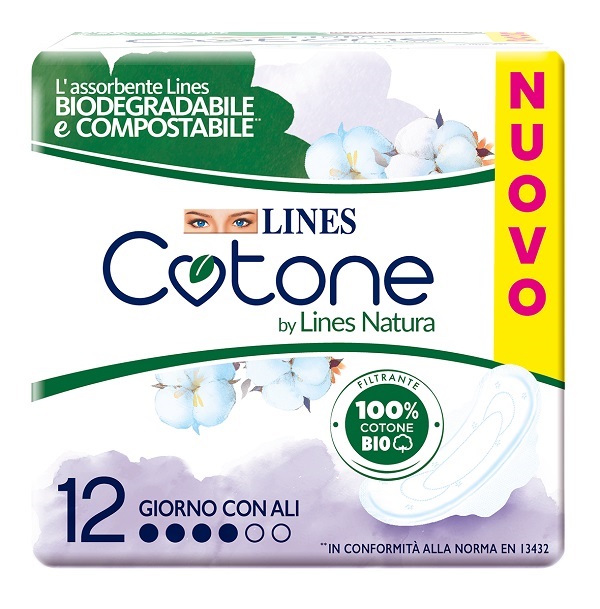 LINES COTONE BIO ULTRA ALI 12 PEZZI - Dolomiti e Natura