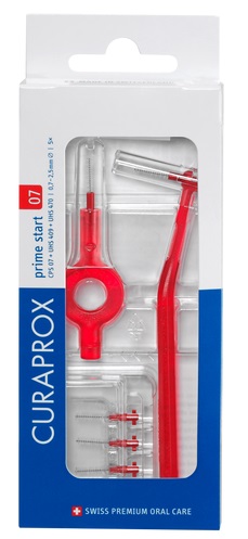 CURAPROX CPS 07 SCOVOLINO PRIME START 07 RED 5 PEZZI - Dolomiti e Natura