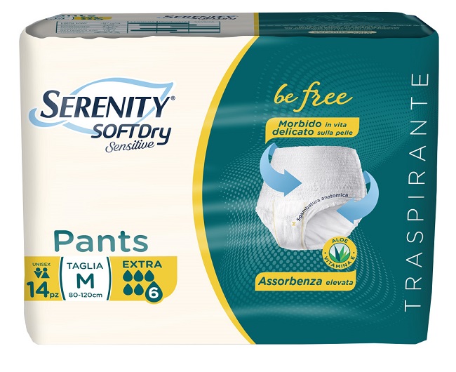 SERENITY PANTS SD SENSITIVE EXTRA M 14 PEZZI - Dolomiti e Natura