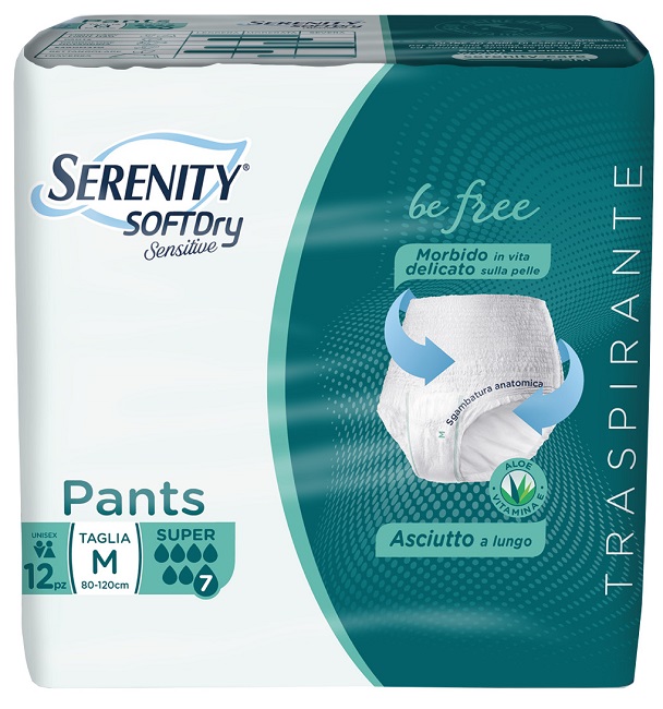 SERENITY PANTS SD SENSITIVE SUPER M 12 PEZZI - Dolomiti e Natura