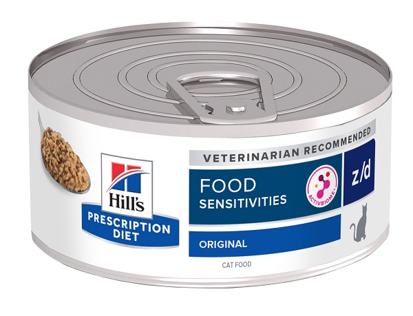 PRESCRIPTION DIET FELINE FOOD SENSITIVITIES Z/D 156 G - Dolomiti e Natura