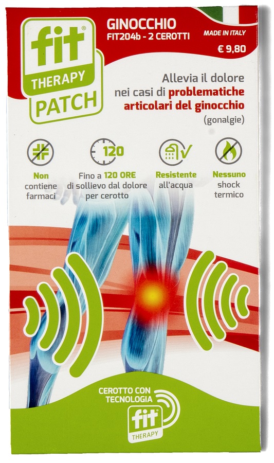 CEROTTO FIT THERAPY GINOCCHIO 2 PEZZI - Dolomiti e Natura