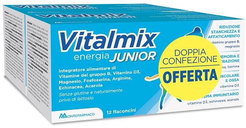 VITALMIX JUNIOR 12 FLACONCINI DA 12 ML BIPACK - Dolomiti e Natura