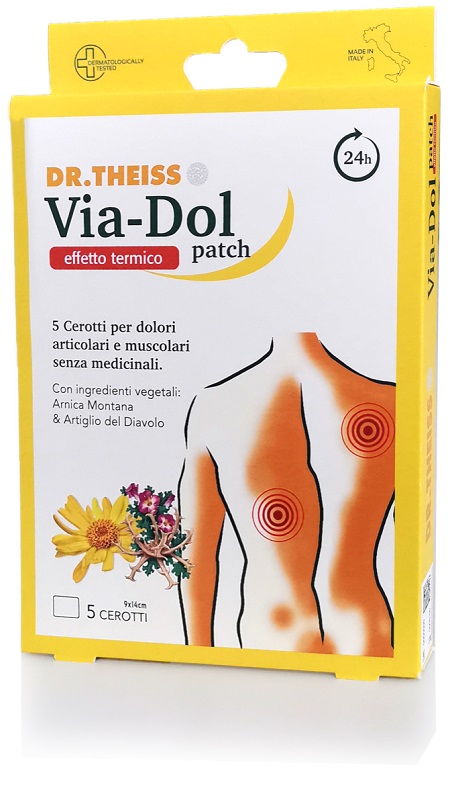 THEISS VIA-DOL PATCH EFFETTO TERMICO 5 PEZZI - Dolomiti e Natura