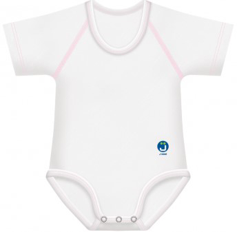 BODY 0-36M BIO COTTON 4SEASON D&D DINOSAURO ROSA - Dolomiti e Natura