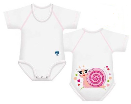 BODY 0-36M BIO COTTON 4SEASON SLOW FRIENDS CHIOCCIOLA - Dolomiti e Natura