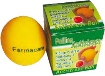 PALLINA ANTISTRESS GIALLO - Dolomiti e Natura