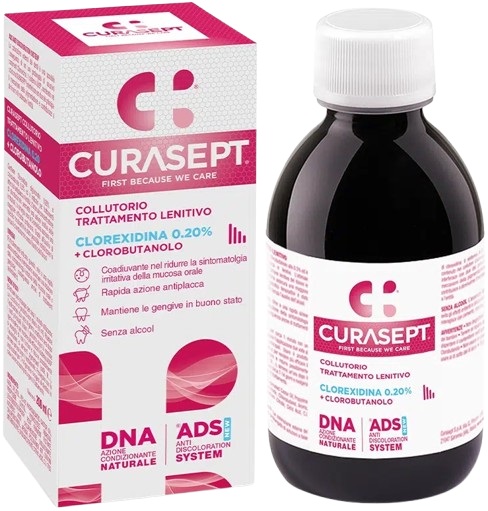 CURASEPT COLLUTORIO ADS DNA TRATTAMENTO LENITIVO 200 ML - Dolomiti e Natura