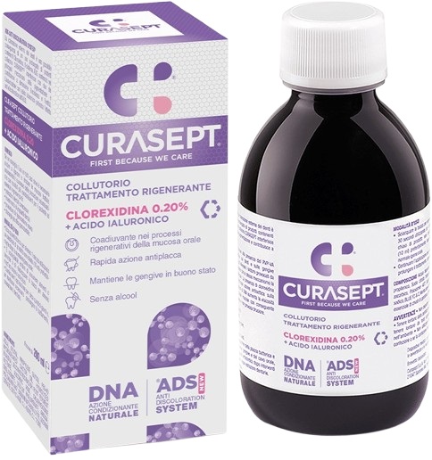 CURASEPT COLLUTORIO ADS DNA TRATTAMENTO RIGENERANTE 200 ML - Dolomiti e Natura