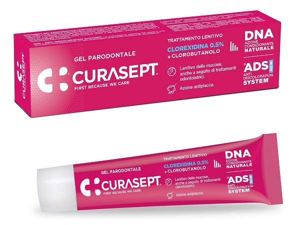 CURASEPT GEL PARODONTALE ADS DNA TRATTAMENTO LENITIVO 30 ML - Dolomiti e Natura