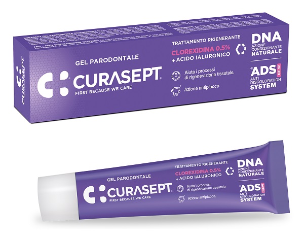 CURASEPT GEL PARODONTALE ADS DNA TRATTAMENTO RIGENERANTE 30 ML - Dolomiti e Natura