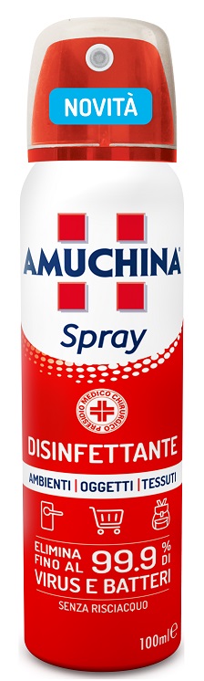 AMUCHINA SPRAY AMBIENTI OGGETTI TESSUTI 100 ML - Dolomiti e Natura